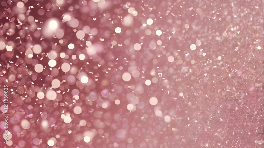 Abstract blur pink glitter sparkle defocused bokeh light background,Generative Ai Abstract blur pink glitter sparkle defocused bokeh light background,Generative Ai