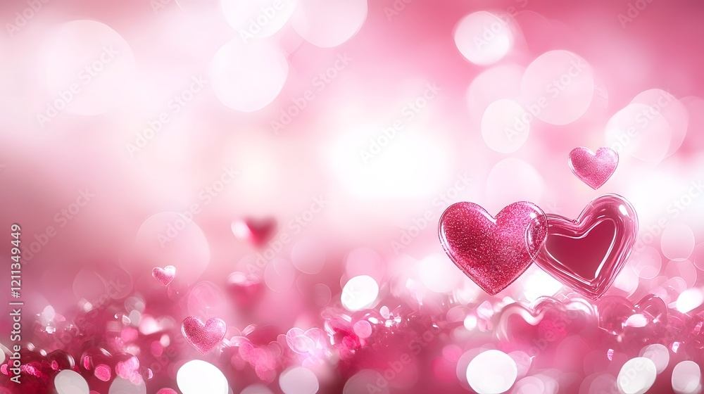 Vibrant and dynamic heart shaped in a spectrum of bright colors placed on a radiant and high contrast gradient background creating an energetic and festive Valentine s Day scene Vibrant and dynamic heart shaped in a spectrum of bright colors placed on a radiant and high contrast gradient background creating an energetic and festive Valentine s Day scene