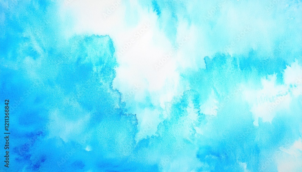 serene watercolor abstract in aqua and white tones, ideal for backgrounds, creative designs, minimalist decor, or digital art projects serene watercolor abstract in aqua and white tones, ideal for backgrounds, creative designs, minimalist decor, or digital art projects
