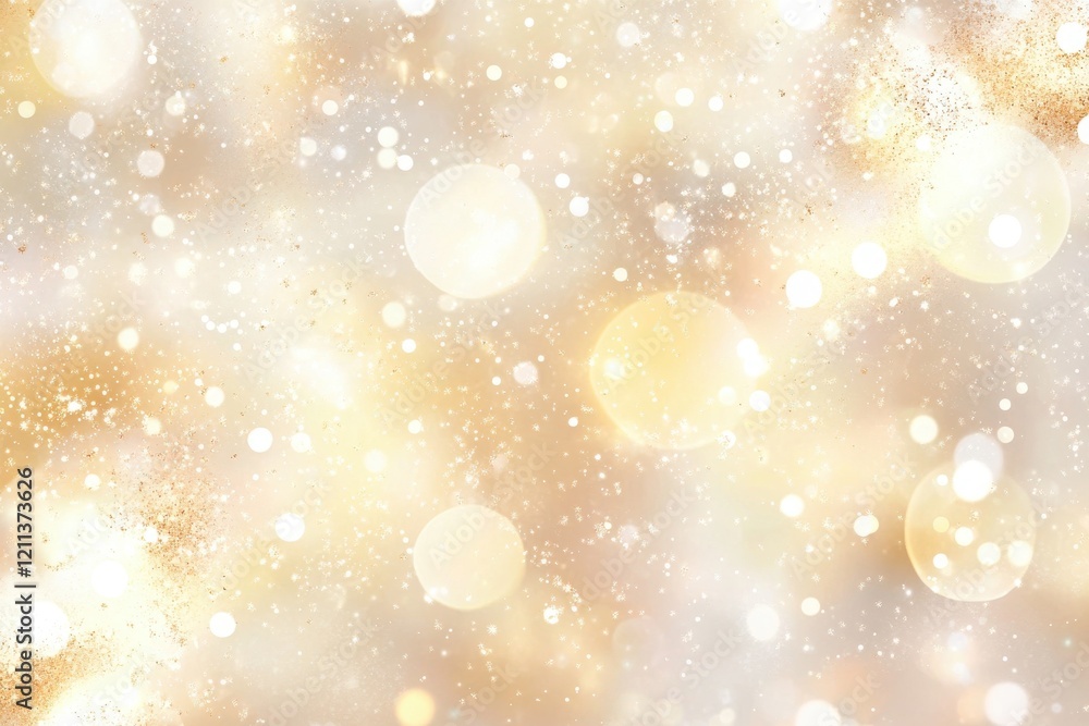 Golden bokeh confetti overlay with glowing yellow circles and sparkling dust, creating a luxurious festive background Golden bokeh confetti overlay with glowing yellow circles and sparkling dust, creating a luxurious festive background