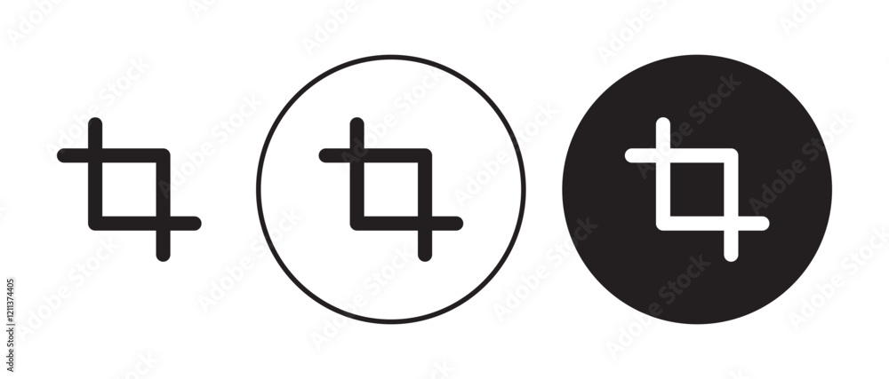Crop icon icon Crop icon icon