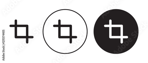 Crop icon icon