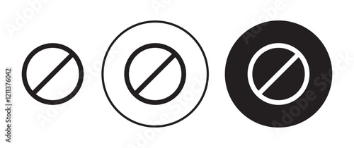 Ignore icons set in black filled and stroke line style