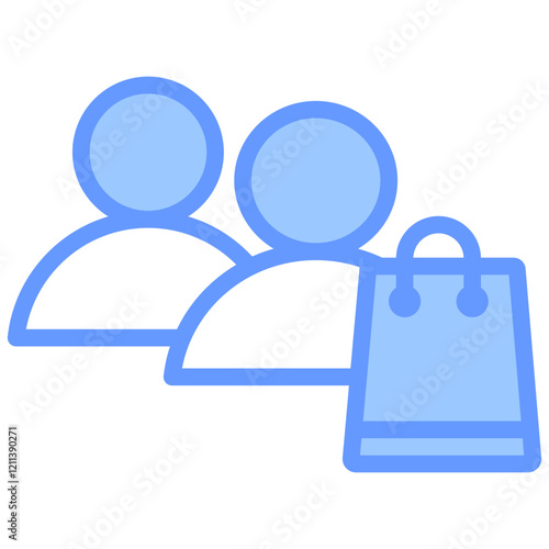 Customer Blue Icon