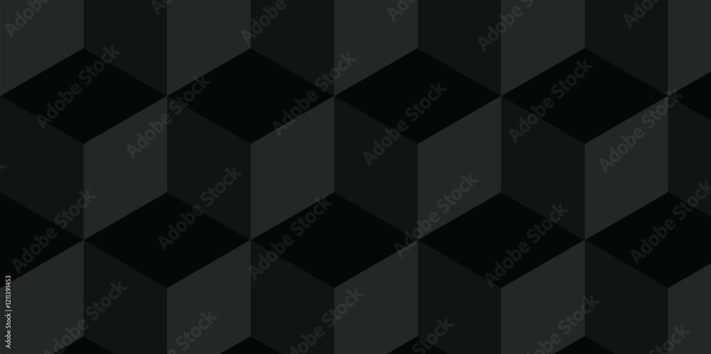 Texture abstraction cubic web isometric hexagonal diamond polygon vintage box design. geometric black backdrop digital block surface mosaic creative concept texture pattern. Texture abstraction cubic web isometric hexagonal diamond polygon vintage box design. geometric black backdrop digital block surface mosaic creative concept texture pattern.