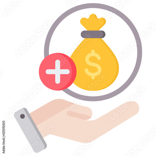 Incentive Flat Icon