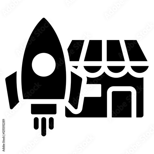 Start Up Glyph Icon