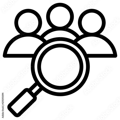 Recruitment Outline Icon