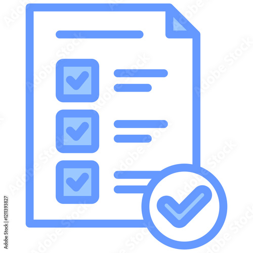 Complience Blue Icon