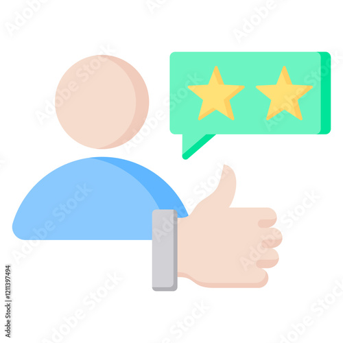 Performance Review Flat Icon