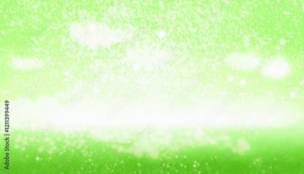 ethereal green texture with white glowing snowflake burst and light particle accents for creative background or graphic overlays ethereal green texture with white glowing snowflake burst and light particle accents for creative background or graphic overlays