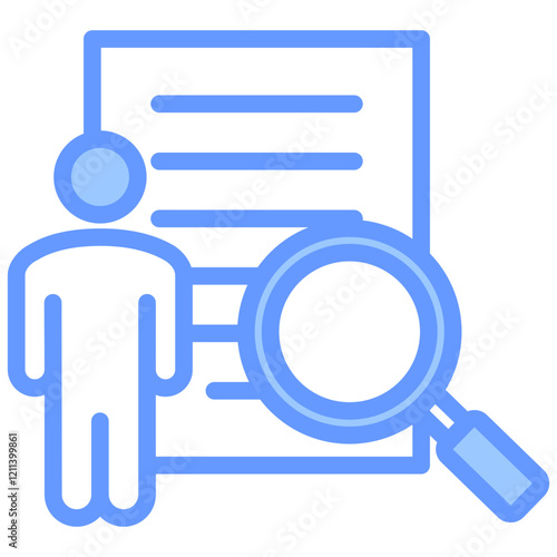 Audit Blue Icon