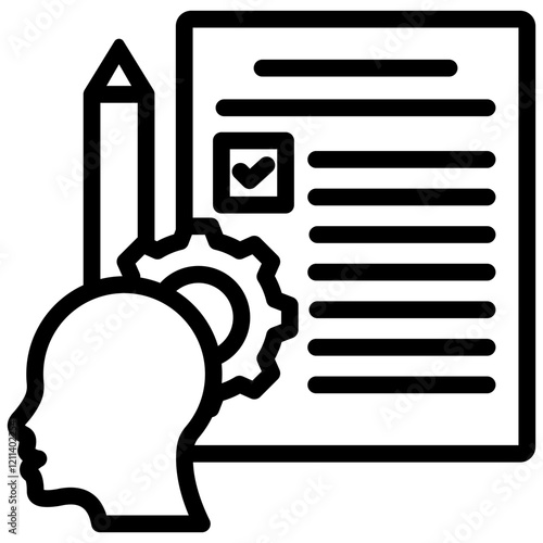 Capability Assessment Outline Icon