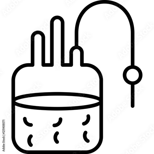 Blood Bag Icon