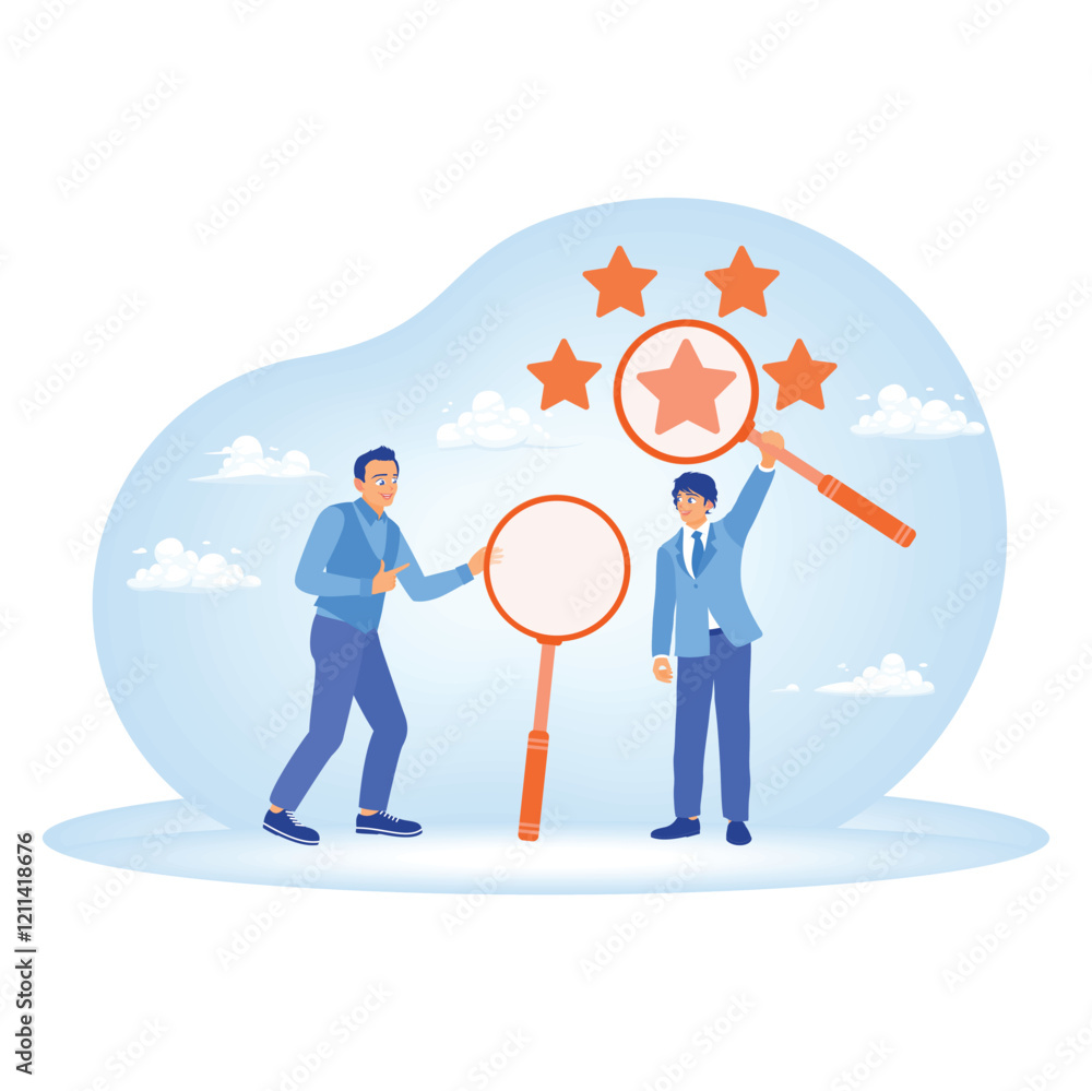 Analyze the concept of employee performance with star scores. Analyze the concept of employee performance with star scores.