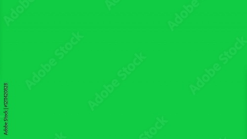 Animation stock video of paper is torn over green screen background suitable for message, and video Transitions . alpha channel only 4k