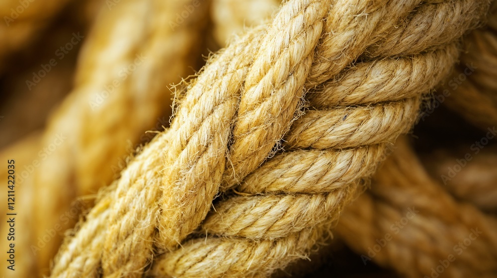 Natural rope texture in macro detail. Great for nautical themes, material studies, and textural backgrounds. Natural rope texture in macro detail. Great for nautical themes, material studies, and textural backgrounds.