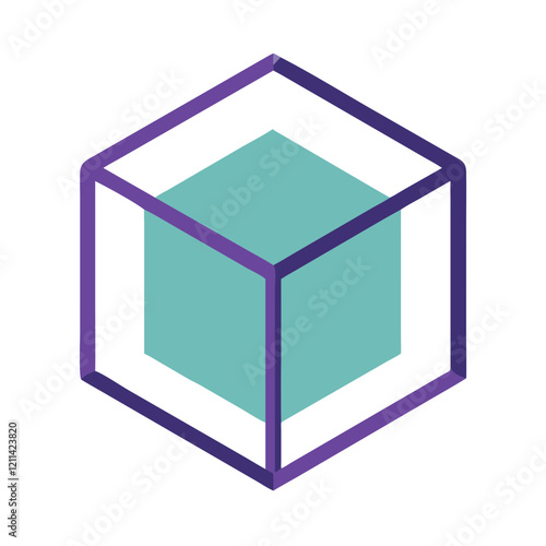 cube icon design