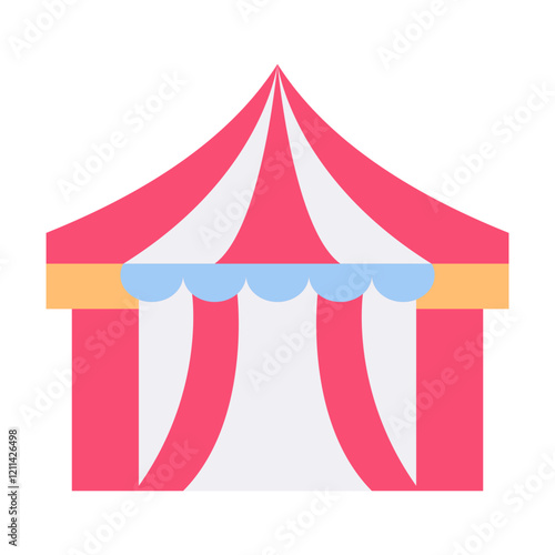 circus flat style