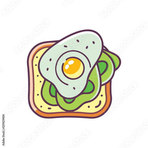  Gourmet Avocado Toast with Egg