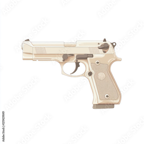 gun firearm vector