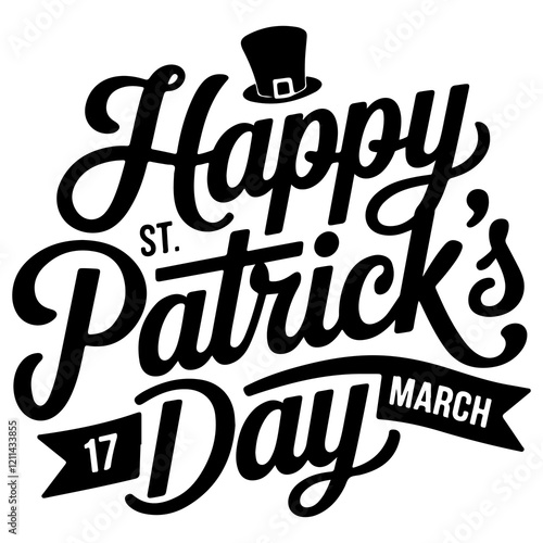 st patricks day typography t-shirt design