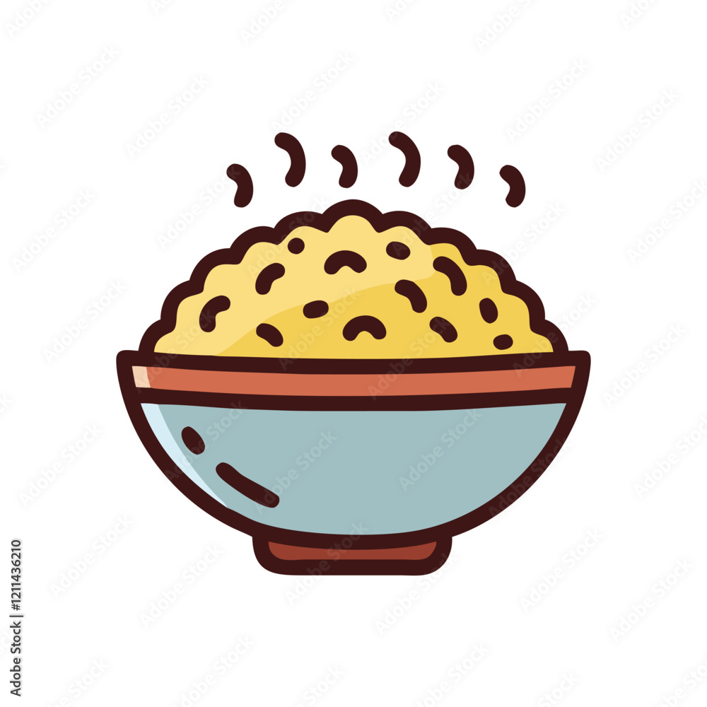  Flavorful Biryani Rice in a Bowl