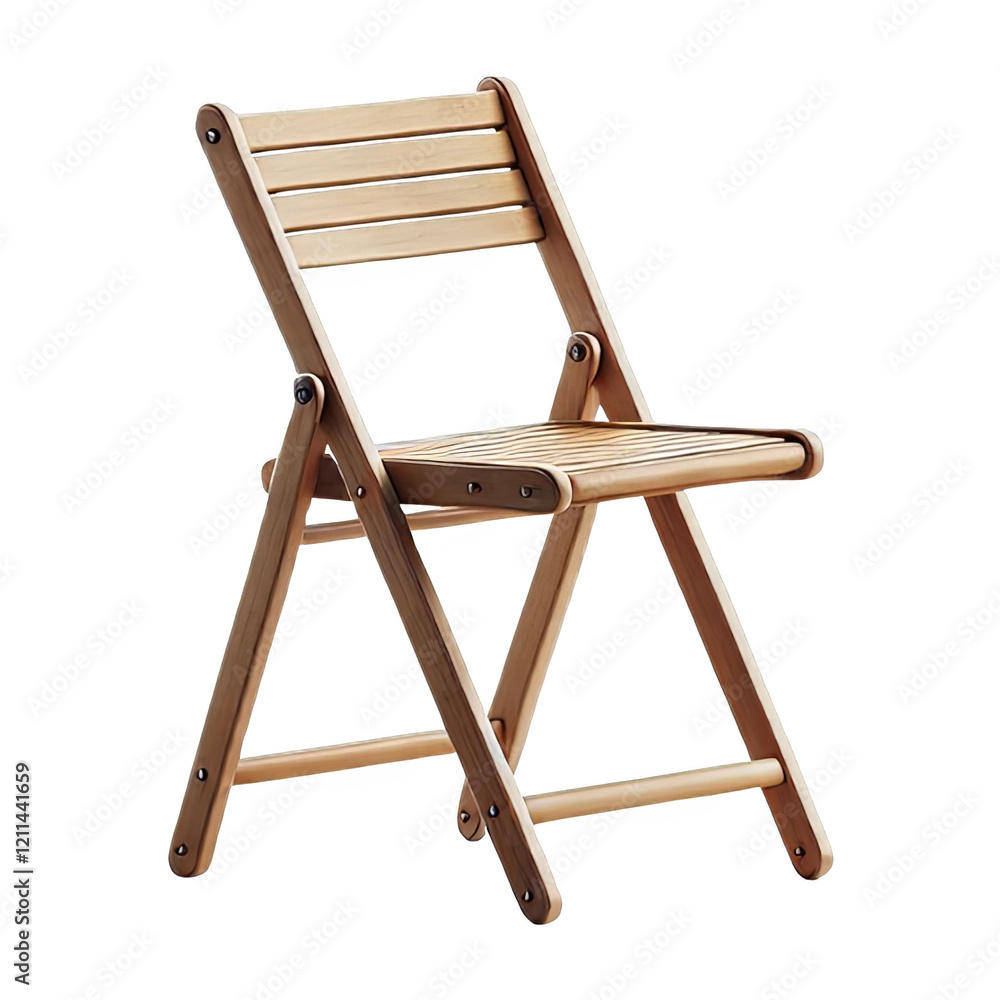 Folding chair isolated on transparent background Folding chair isolated on transparent background