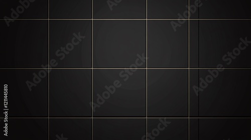 Wallpaper Mural A minimalist black background with thin glowing lines forming a subtle grid pattern. Torontodigital.ca