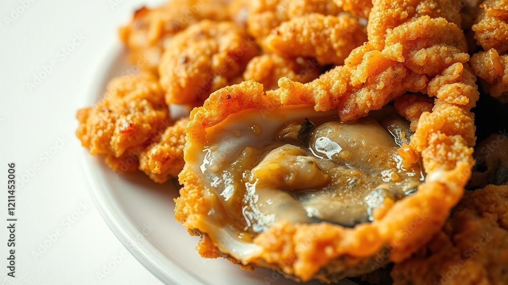Crispy Deep-fried Oysters: Gourmet Delights Crispy Deep-fried Oysters: Gourmet Delights