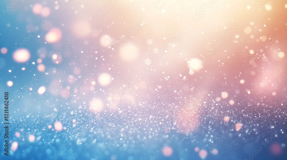 Sparkling Abstract Background: Shimmering Lights and Pastel Hues Sparkling Abstract Background: Shimmering Lights and Pastel Hues