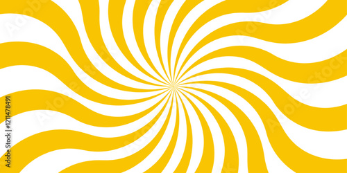 Abstract background with rays retro starburst. Funky ray elements, circle motifs, reminiscent of circus themes. Shining ray of sunlight isolated on transparent backgrounds