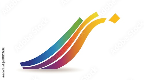 Free Download Abstract colorful curved lines design element. - GFXLoad