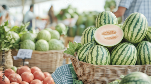 Watermelon Harvest: A vibra...