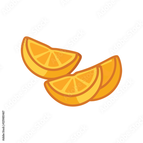  Tasty Sliced Orange Wedges for Snacking