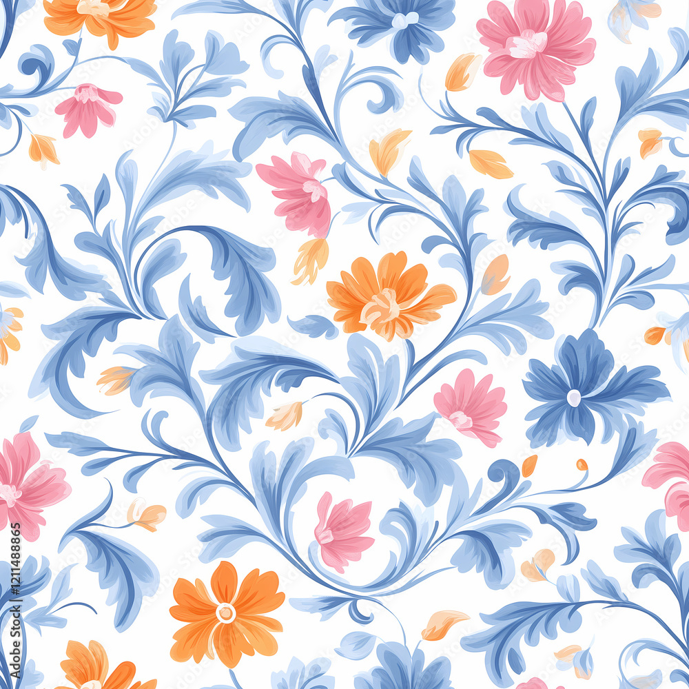A seamless pattern designed in an Eastern style, Seamless design allows for a perfectly continuous pattern with no visible seams. A seamless pattern designed in an Eastern style, Seamless design allows for a perfectly continuous pattern with no visible seams.