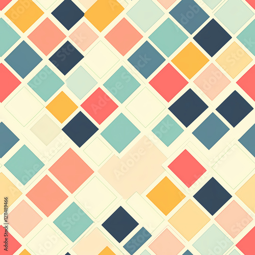 A seamless pattern designed in an Eastern style, Seamless design allows for a perfectly continuous pattern with no visible seams.