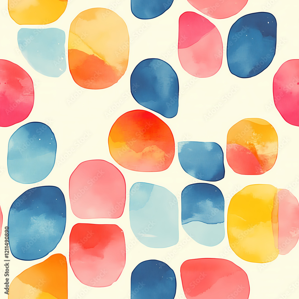 A seamless pattern designed in an Eastern style, Seamless design allows for a perfectly continuous pattern with no visible seams.