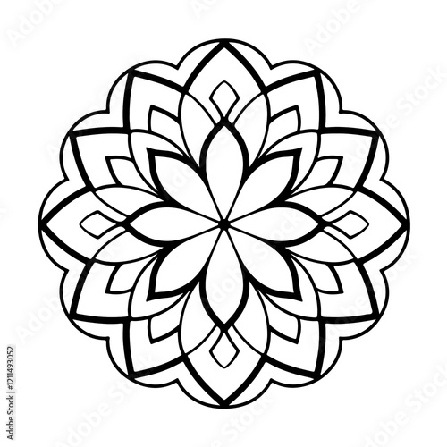 Nice mandala coloring pages for printable book 