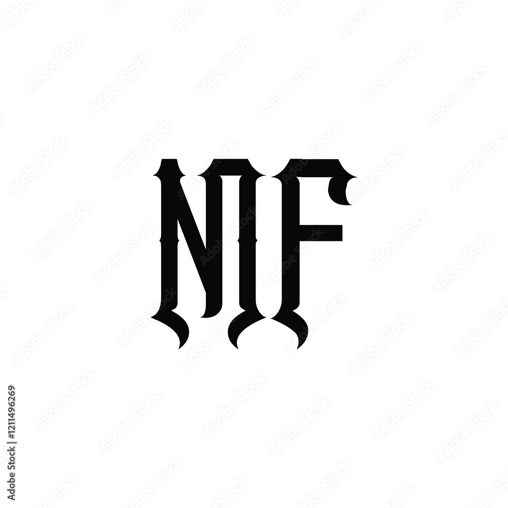 MF monogram logo design letter text name symbol monochrome logotype alphabet character simple logo MF monogram logo design letter text name symbol monochrome logotype alphabet character simple logo