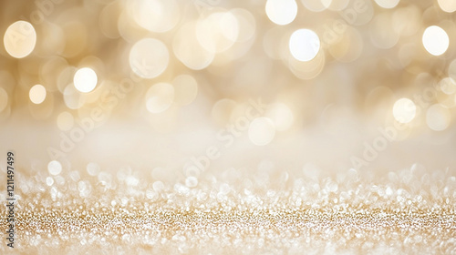 Golden Sparkle Background: ...