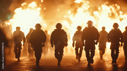Into the Fire: Silhouettes ...