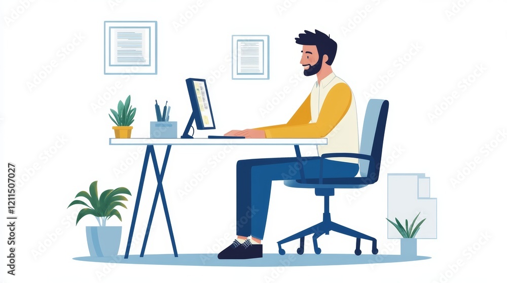 Online Video Conference Job Interview Meeting Generative AI Online Video Conference Job Interview Meeting Generative AI