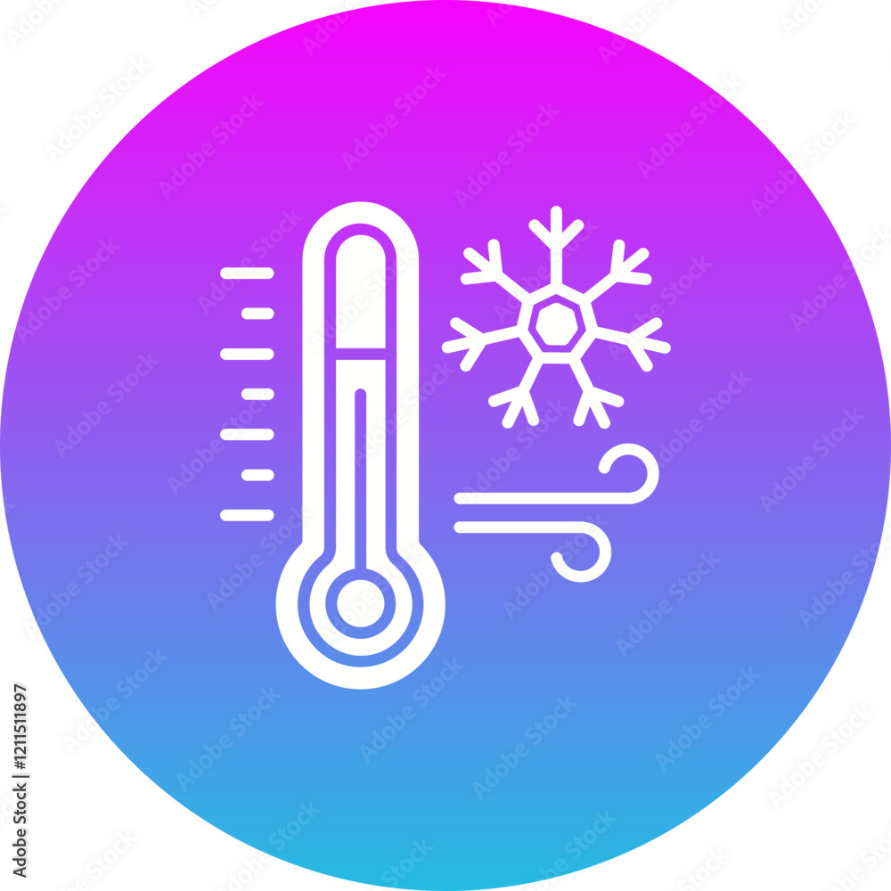 Cold Waves Icon