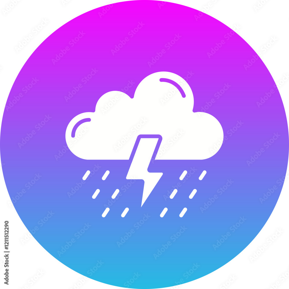 Thunderstorm Icon Thunderstorm Icon
