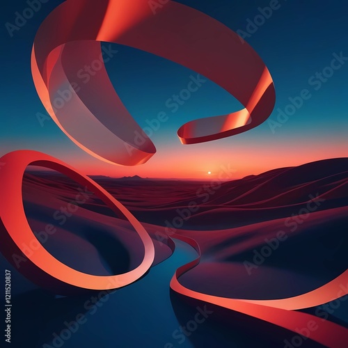 Sunset Rings