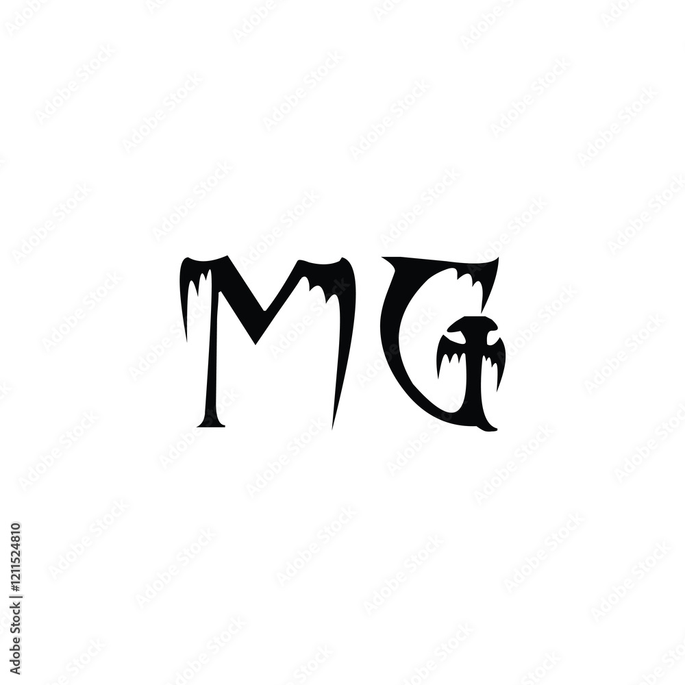 MG monogram logo design letter text name symbol monochrome logotype alphabet character simple logo MG monogram logo design letter text name symbol monochrome logotype alphabet character simple logo