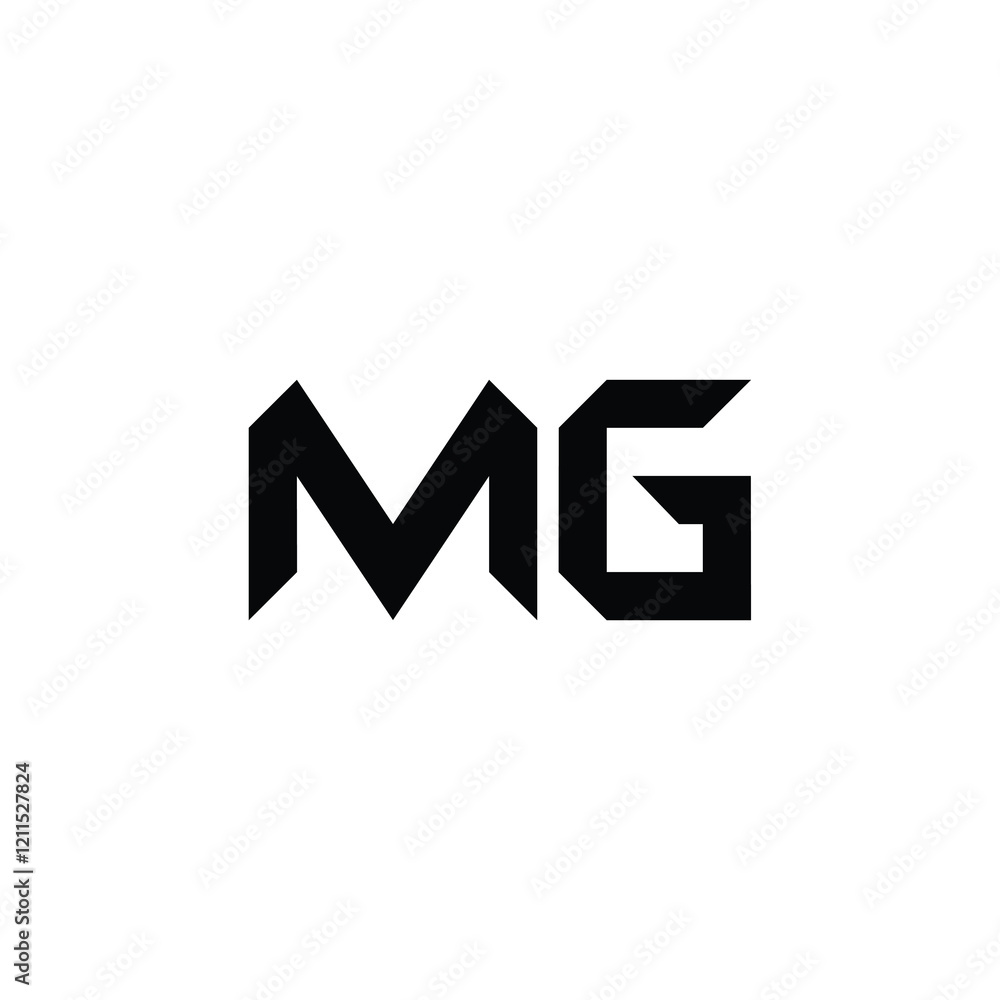 MG monogram logo design letter text name symbol monochrome logotype alphabet character simple logo MG monogram logo design letter text name symbol monochrome logotype alphabet character simple logo