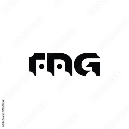 MG monogram logo design letter text name symbol monochrome logotype alphabet character simple logo