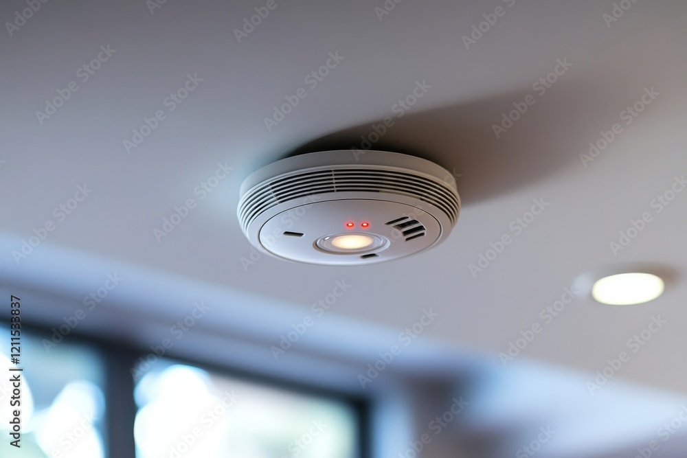 Installing Smoke Detector On Ceiling Generative AI Installing Smoke Detector On Ceiling Generative AI